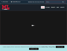 Tablet Screenshot of mldiffusione.it